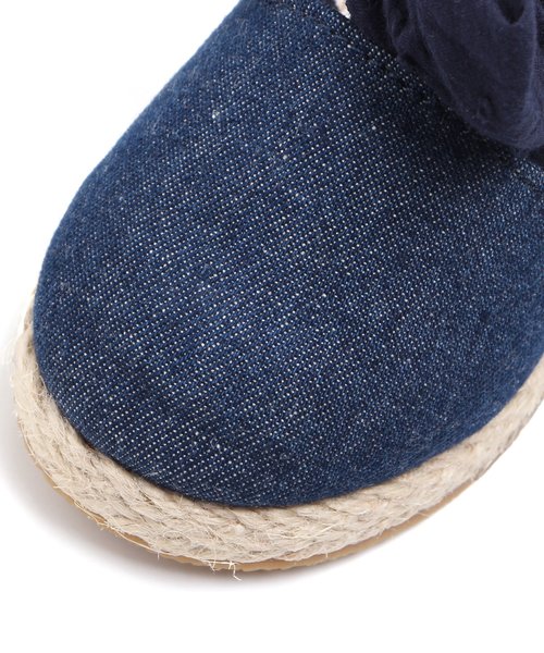 BREEZE（ブリーズ）の「リボン付きサンダル（サンダル・キッズ・オフホワイト/ネイビー・20/13/14/15 /16/17/18/19）」の8枚目の写真