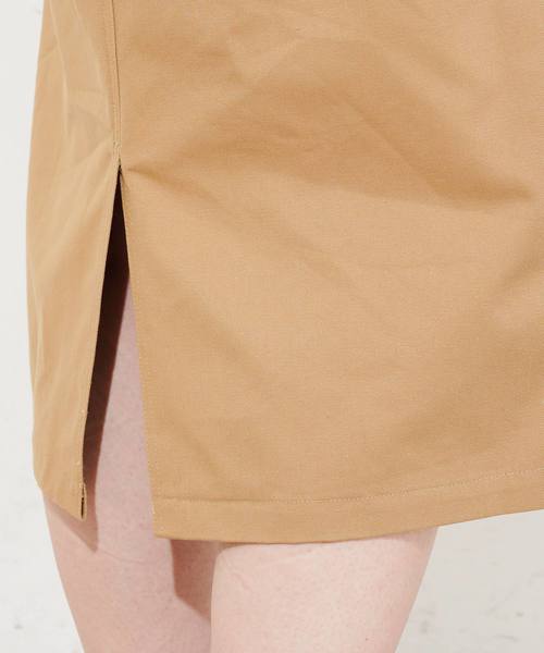 natural couture（ナチュラルクチュール）の「ベルト付きチノゆるタイト（スカート・レディース・ベージュ/ネイビー/ピンク/チェック・FREE）」の19枚目の写真