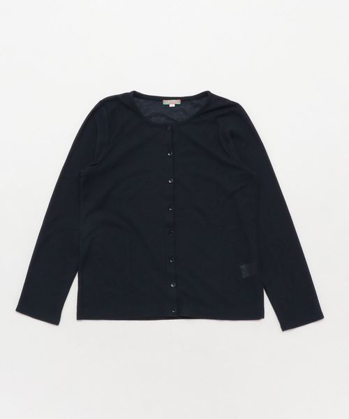 Sweet Catherine(スイートキャサリン)の「UVカットカーディガン Uネック(カーディガン/ボレロ・レディース・グレー/ミント/ブルー/ブラック/ネイビー/イエロー/ピンク/オフホワイト・120/150/L/LL/140/130/M)」の5枚目の写真