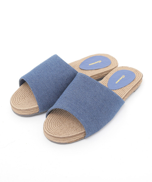 BASE（ベース）の「フラットサンダル（サンダル・レディース・ブラック/ベージュ/グリーン/ブルー系その他/マスタード/ピンク/シルバー/ゴールド/レオパード・SMALL/LARGE/X-LARGE/MEDIUM）」の5枚目の写真