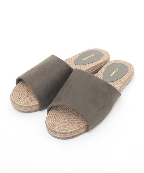 BASE（ベース）の「フラットサンダル（サンダル・レディース・ブラック/ベージュ/グリーン/ブルー系その他/マスタード/ピンク/シルバー/ゴールド/レオパード・SMALL/LARGE/X-LARGE/MEDIUM）」の4枚目の写真