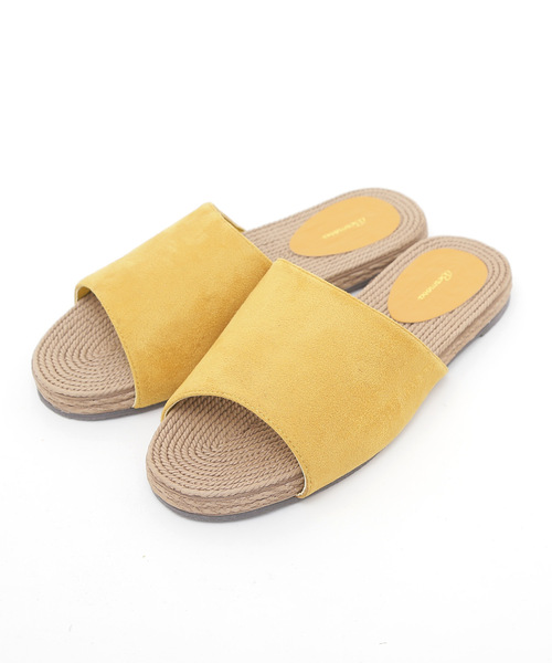 BASE（ベース）の「フラットサンダル（サンダル・レディース・ブラック/ベージュ/グリーン/ブルー系その他/マスタード/ピンク/シルバー/ゴールド/レオパード・SMALL/LARGE/X-LARGE/MEDIUM）」の6枚目の写真