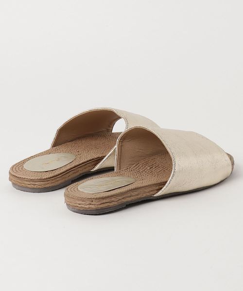 BASE（ベース）の「フラットサンダル（サンダル・レディース・ブラック/ベージュ/グリーン/ブルー系その他/マスタード/ピンク/シルバー/ゴールド/レオパード・SMALL/LARGE/X-LARGE/MEDIUM）」の12枚目の写真