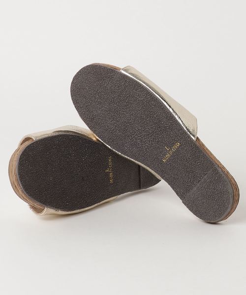 BASE（ベース）の「フラットサンダル（サンダル・レディース・ブラック/ベージュ/グリーン/ブルー系その他/マスタード/ピンク/シルバー/ゴールド/レオパード・SMALL/LARGE/X-LARGE/MEDIUM）」の10枚目の写真