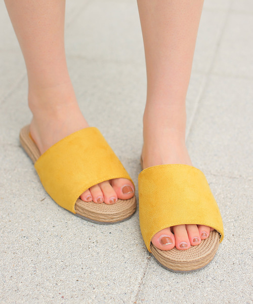 BASE（ベース）の「フラットサンダル（サンダル・レディース・ブラック/ベージュ/グリーン/ブルー系その他/マスタード/ピンク/シルバー/ゴールド/レオパード・SMALL/LARGE/X-LARGE/MEDIUM）」の19枚目の写真