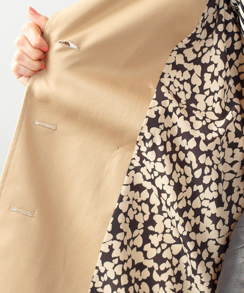 UNITED ARROWS（ユナイテッドアローズ）の「beautiful people トレンチコート 13F UAスペシャル†（トレンチコート・レディース・ベージュ・130/140）」の6枚目の写真