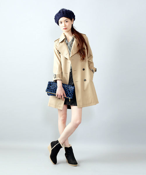 UNITED ARROWS（ユナイテッドアローズ）の「beautiful people トレンチコート 13F UAスペシャル†（トレンチコート・レディース・ベージュ・130/140）」の7枚目の写真