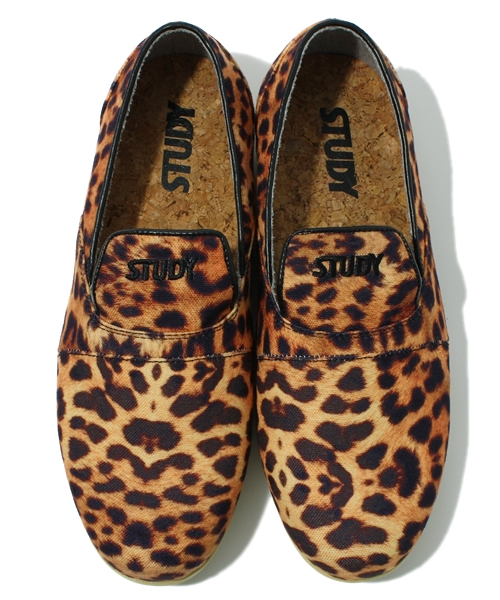 STUDY（スタディー）の「スタディ レオパード スリッポン ヒョウ柄