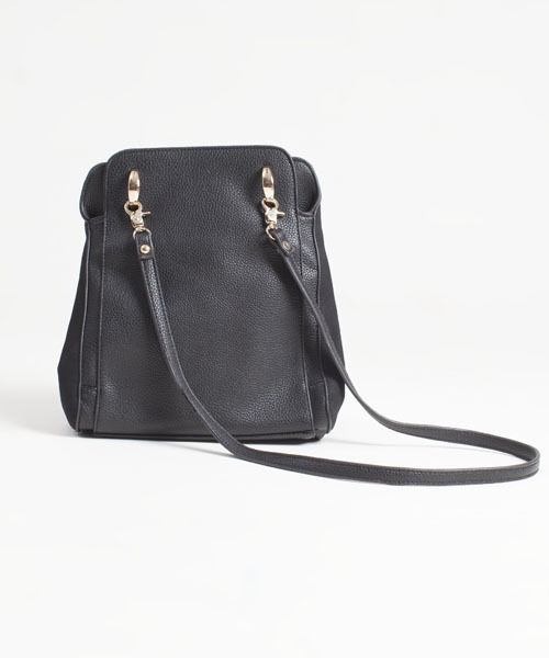 NANO universe（ナノユニバース）の「コンビネーションスモールbag（ショルダーバッグ・レディース・ブラック/グレイッシュベージュ・FREE）」の3枚目の写真