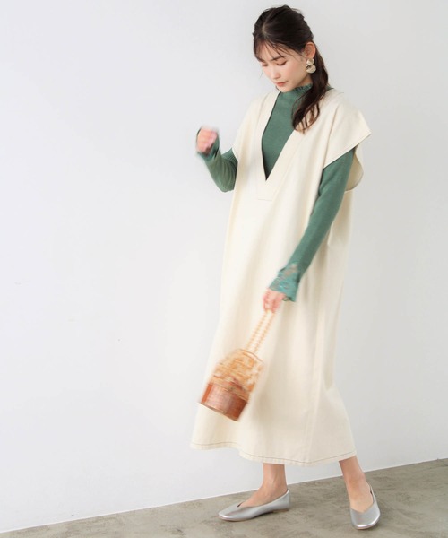 ハイネックリブニットトップス ランダムリブハイネックニットトップス｜WOMEN｜250HAB70-024I