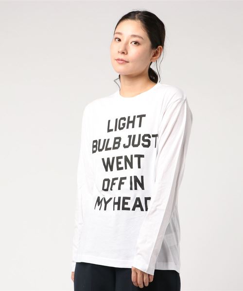 ARCHIVER(アーカイバ)の「【Ab】プリント長袖Tシャツ(Tシャツ/カットソー・レディース・ホワイト系その他/ブラック系その他/ブルー系その他/ピンク系その他/ホワイト系その他2/ホワイト系その他3/ホワイト系その他4/ブラック系その他2/ブラック系その他3/ブラック系その他4/グレー系その他2/グレー系その他4/ブルー系その他2/ブルー系その他3/ブルー系その他4/ピンク系その他3・MEDIUM/LARGE/X-LARGE)」の3枚目の写真
