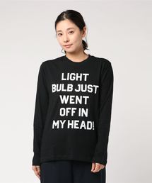 【Ab】プリント長袖Tシャツ