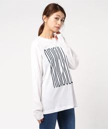 【Ab】プリント長袖Tシャツ
