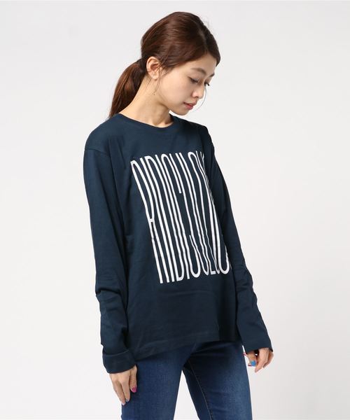 ARCHIVER(アーカイバ)の「【Ab】プリント長袖Tシャツ(Tシャツ/カットソー・レディース・ホワイト系その他/ブラック系その他/ブルー系その他/ピンク系その他/ホワイト系その他2/ホワイト系その他3/ホワイト系その他4/ブラック系その他2/ブラック系その他3/ブラック系その他4/グレー系その他2/グレー系その他4/ブルー系その他2/ブルー系その他3/ブルー系その他4/ピンク系その他3・MEDIUM/LARGE/X-LARGE)」の15枚目の写真