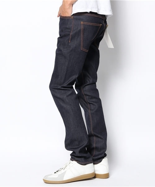 BEAMS(ビームス)の「□BIG JOHN / ニードルレッグ リジッド(デニムパンツ・メンズ・インディゴブルー・32/30/28)」の2枚目の写真