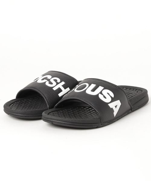 DC SHOES(ディーシーシューズ)の「BOLSA SE/DC シャワーサンダル シャワサン スライドサンダル(サンダル・メンズ・ブラック/ホワイト×ブラック・26cm/27cm/28cm/31cm/30cm)」の6枚目の写真