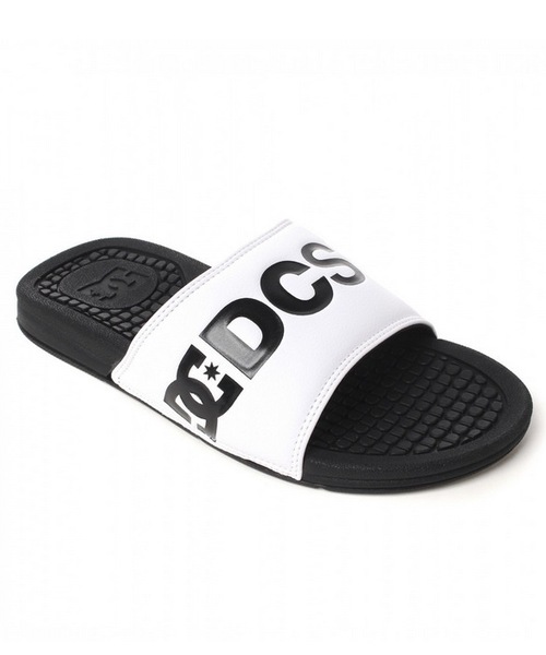 DC SHOES(ディーシーシューズ)の「BOLSA SE/DC シャワーサンダル シャワサン スライドサンダル(サンダル・メンズ・ブラック/ホワイト×ブラック・26cm/27cm/28cm/31cm/30cm)」の7枚目の写真