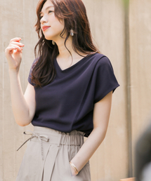 GLOBAL WORK | ミニワッフルフレンチ/831443(Tシャツ/カットソー)