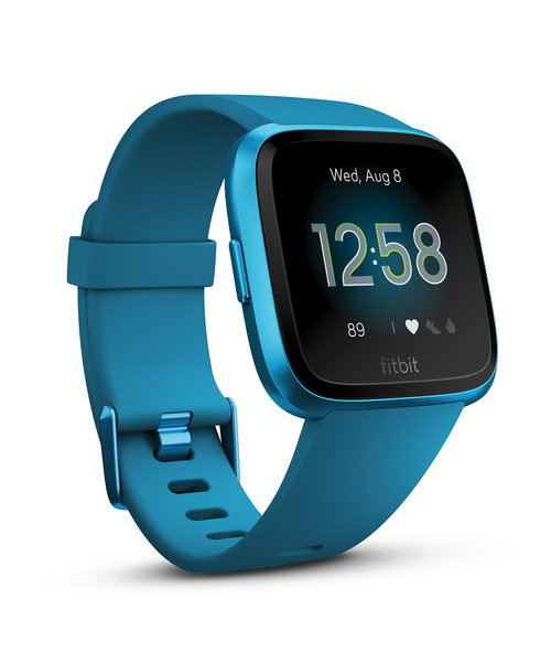 Fitbit（フィットビット）の「【Fitbit】フィットビット フィットネススマートウォッチ VersaLite（デジタル腕時計・レディース・チャコールグレー/ブルー/ライラック/ホワイト×シルバー/レッドパープル・FREE）」の3枚目の写真