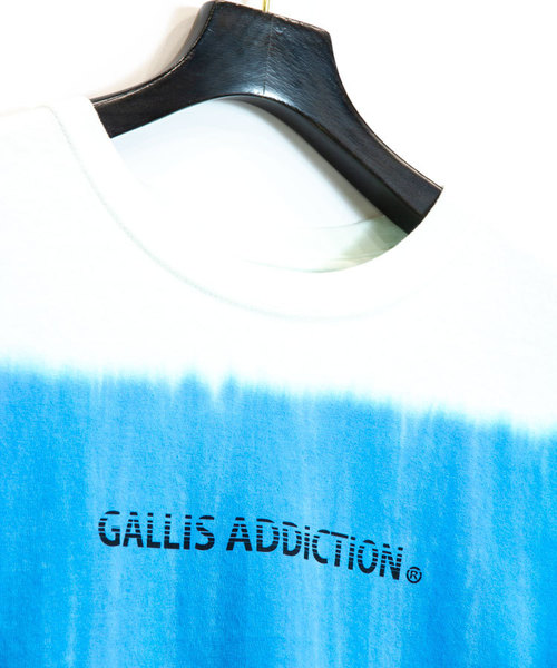 GALLIS ADDICTION(ガリスアディクション)の「GA段染め半袖Tシャツ(Tシャツ/カットソー・メンズ・オレンジ/ブルー・M/L)」の14枚目の写真