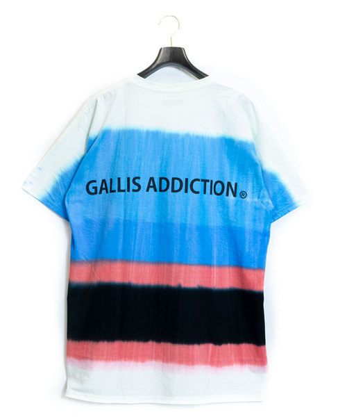 GALLIS ADDICTION(ガリスアディクション)の「GA段染め半袖Tシャツ(Tシャツ/カットソー・メンズ・オレンジ/ブルー・M/L)」の9枚目の写真