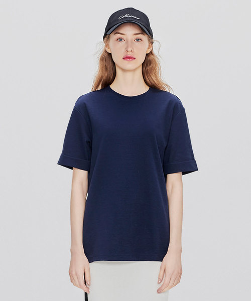 KOBE LETTUCE(コウベレタス)の「Ce&カラークールTシャツ(Tシャツ/カットソー・レディース・ホワイト/ピンク/ネイビー・L/M/S)」の2枚目の写真