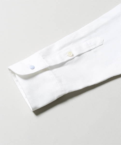 NANO universe(ナノユニバース)の「汗ジミ防止アンチソーキットSH(シャツ/ブラウス・メンズ・ホワイト/サックスブルー/ネイビー・SMALL/LARGE/X-LARGE/MEDIUM)」の16枚目の写真