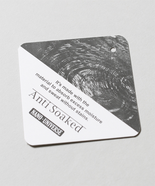 NANO universe(ナノユニバース)の「汗ジミ防止アンチソーキットSH(シャツ/ブラウス・メンズ・ホワイト/サックスブルー/ネイビー・SMALL/LARGE/X-LARGE/MEDIUM)」の17枚目の写真