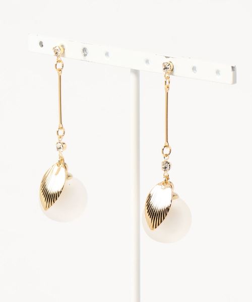 カヤ（カヤ）の「【カヤ】果実ピアス（ピアス（両耳用）・レディース・イエロー/ブルー/グリーン/ホワイト/レッド/パープル・FREE）」の2枚目の写真