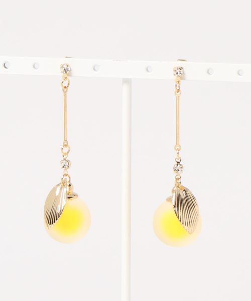 カヤ（カヤ）の「【カヤ】果実ピアス（ピアス（両耳用）・レディース・イエロー/ブルー/グリーン/ホワイト/レッド/パープル・FREE）」の6枚目の写真