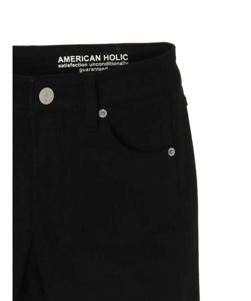 AMERICAN HOLIC（アメリカンホリック）の「カラースキニーフィット ＊（その他パンツ・レディース・ブラック/ベージュ/グレイッシュベージュ・SMALL/MEDIUM/LARGE/X-SMALL/LL）」の8枚目の写真