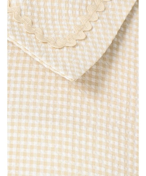 merry jenny（メリージェニー）の「なみなみカラーシャツワンピース（ワンピース・レディース・ブラック/ベージュ・FREE）」の22枚目の写真