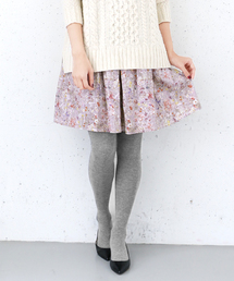 URBAN RESEARCH DOORS WOMENS | DOORS リバティワイルドフラワー柄ギャザースカート(スカート)