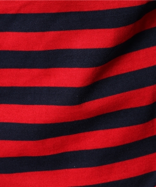 UNION STATION（ユニオンステーション）の「[Supima]スーピマコットンボーダーＴ（Tシャツ/カットソー・メンズ・グレー/ブルー/レッド・MEDIUM/LARGE/LL）」の9枚目の写真