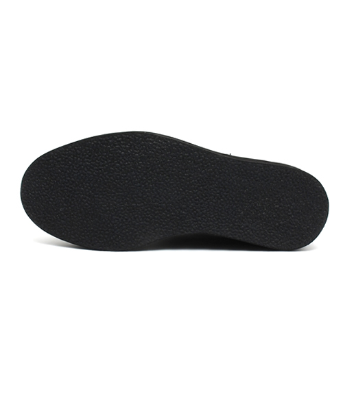 Lui's（ルイス）の「Lui's プレーントゥーラバーソールシューズ（スニーカー・メンズ・ブラック/ネイビー・40/41/42）」の4枚目の写真