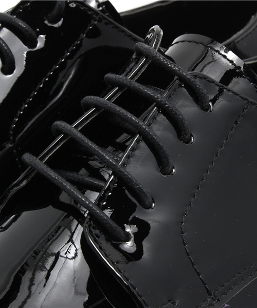 Lui's（ルイス）の「Lui's プレーントゥーラバーソールシューズ（スニーカー・メンズ・ブラック/ネイビー・40/41/42）」の7枚目の写真