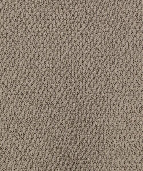 green label relaxing（グリーンレーベルリラクシング）の「CM テープヤーン リンクス クルー ベスト（ベスト・メンズ・ベージュ/ライトグレー/ネイビー・SMALL/MEDIUM/LARGE）」の8枚目の写真