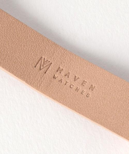 Mavenwatches(マベンウォッチズ)の「<MAVEN WATCHES>THE MINIMALIST レザー28mmフェイスウォッチ(アナログ腕時計・レディース・オフホワイト/ベージュ・FREE)」の12枚目の写真