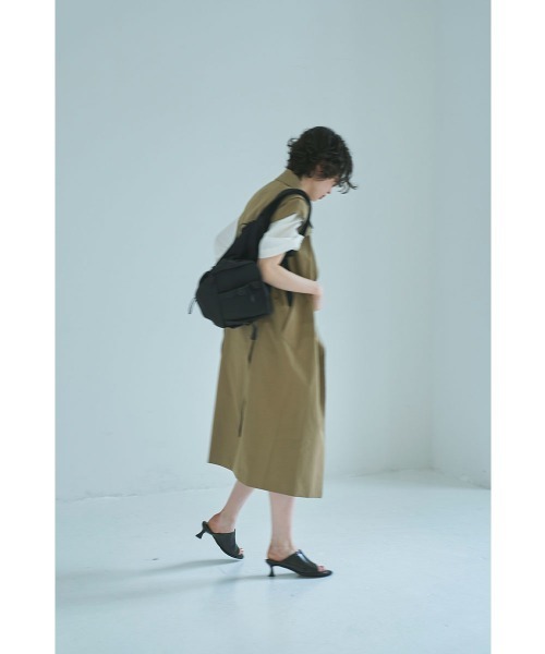 marjour(マージュール)の「TRENCH LONG VEST(トレンチコート・レディース・ベージュ・MEDIUM)」の9枚目の写真