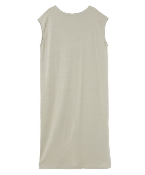 fifth（フィフス）の「リップルフレンチスリーブワンピース（ワンピース・レディース・グレイッシュベージュ/ベージュ・MEDIUM）」の5枚目の写真