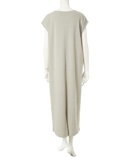 fifth（フィフス）の「リップルフレンチスリーブワンピース（ワンピース・レディース・グレイッシュベージュ/ベージュ・MEDIUM）」の8枚目の写真