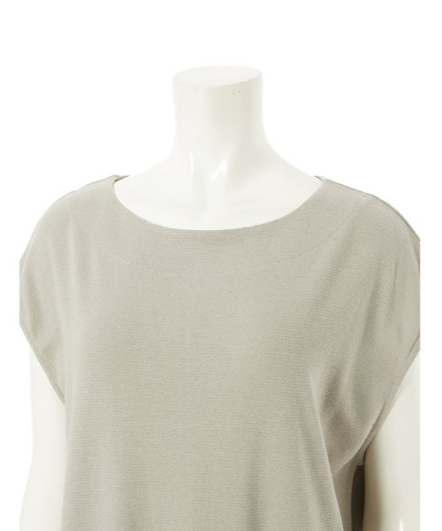 fifth（フィフス）の「リップルフレンチスリーブワンピース（ワンピース・レディース・グレイッシュベージュ/ベージュ・MEDIUM）」の9枚目の写真