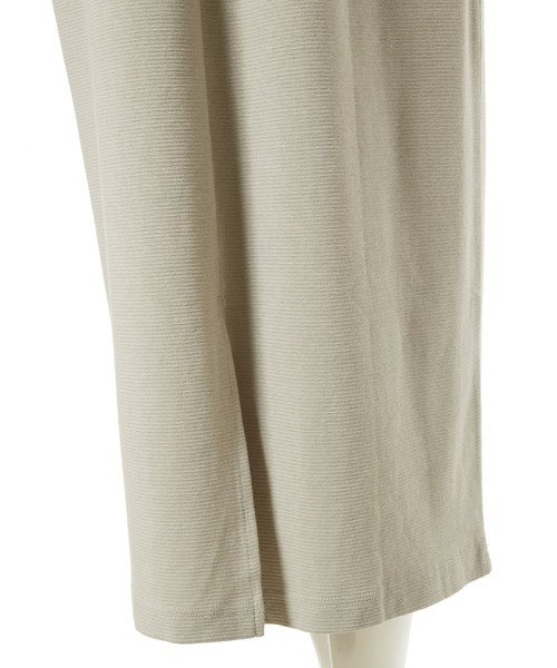 fifth（フィフス）の「リップルフレンチスリーブワンピース（ワンピース・レディース・グレイッシュベージュ/ベージュ・MEDIUM）」の10枚目の写真