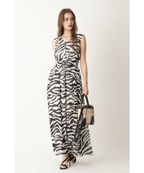 PINKY&DIANNE（ピンキーアンドダイアン）の「ゼブラプリントワンピース  