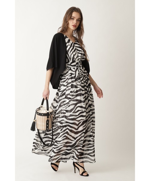 PINKY&DIANNE（ピンキーアンドダイアン）の「ゼブラプリントワンピース  