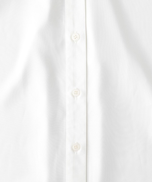 LEPSIM（レプシィム）の「多機能バンドカラーワンピース　886694（シャツワンピース・レディース・グレイッシュベージュ/オフホワイト/カーキ・FREE）」の6枚目の写真