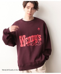 JUNRED | 【WENDY'S×JUNRed別注】クルースウェット(スウェット)