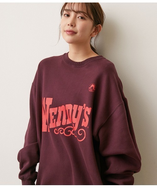 JUNRED(ジュンレッド)の「【WENDY'S×JUNRed別注】クルースウェット(スウェット・メンズ・ベージュ/オフホワイト/ワイン・M/L)」の21枚目の写真