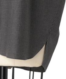 Drawer（ドゥロワー）の「Drawer コットンチェックノーカラーシャツ