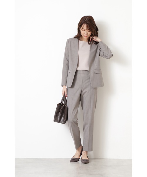 ♡美品♡ ナチュラルビューティベイシック セットアップ パンツ スーツ ビジネス ナチュラルビューティーベーシック スーツ